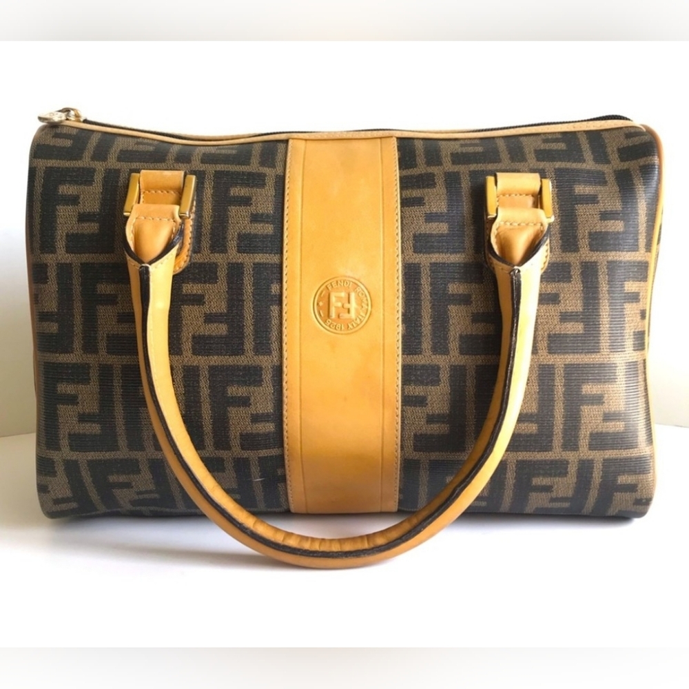 FENDI Vintage Zucca Boston/Speedy